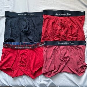 4 pairs of Abercrombie and Fitch underwear
